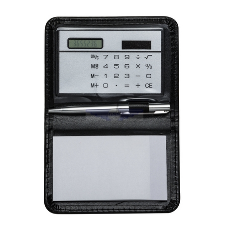 Bloco de anotaÃ§Ãµes com calculadora